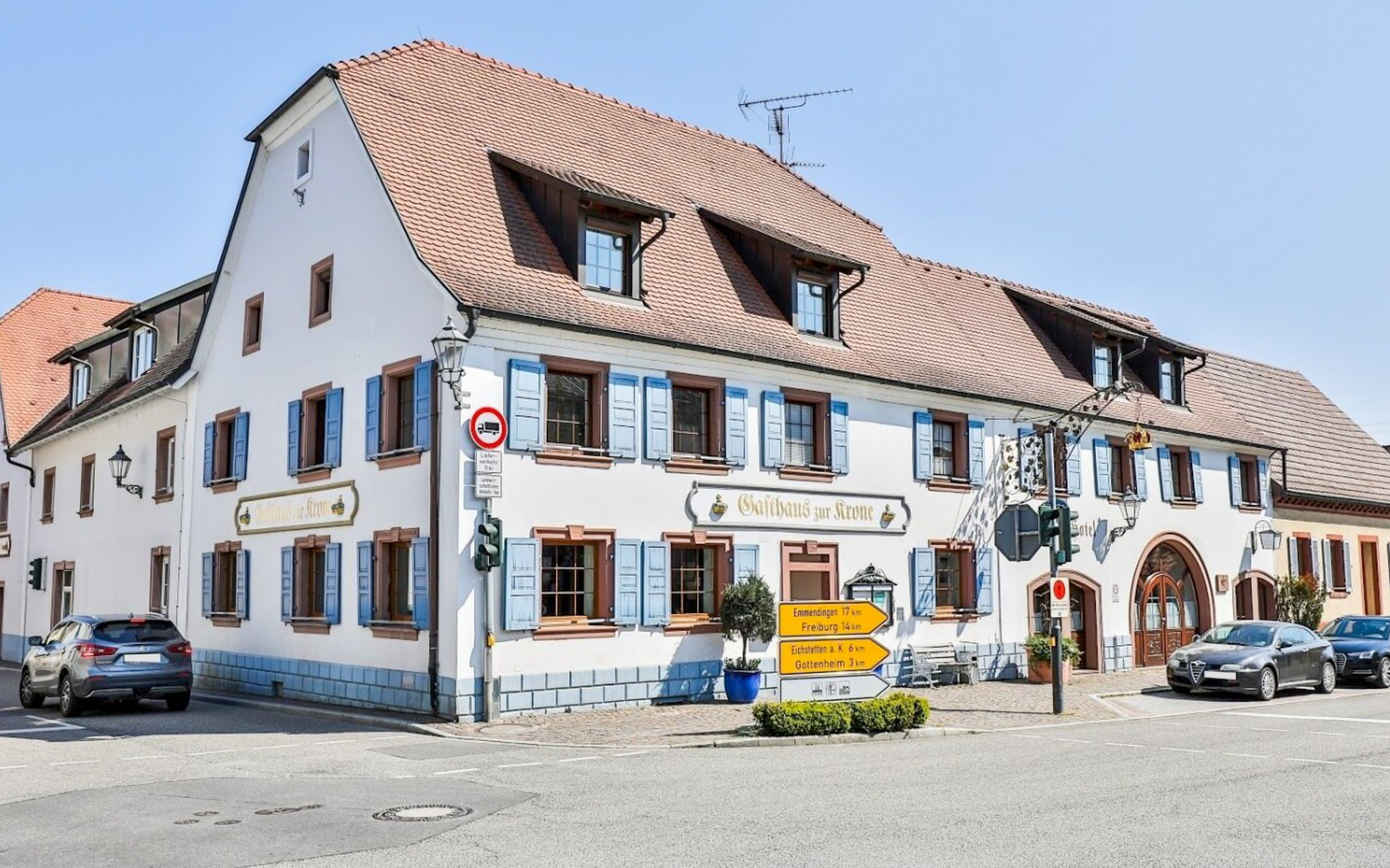 Góry Schwarzwald: Wakacje w romantycznym regionie winiarskim w Hotelu-Gasthaus Krone *** ze śniadaniem
Góry Schwarzwald: Wakacje w romantycznym regionie winiarskim w Hotelu-Gasthaus Krone *** ze śniadaniem