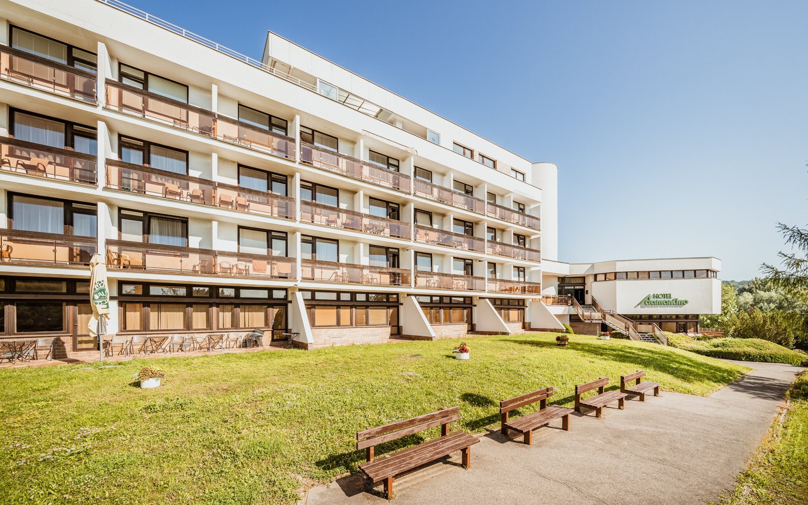 Luhačovice w Hotelu Adamantino *** z obiadokolacją lub pełnym wyżywieniem, programem wellness i zdrowotnym
Luhačovice w Hotelu Adamantino *** z obiadokolacją lub pełnym wyżywieniem, programem wellness i zdrowotnym