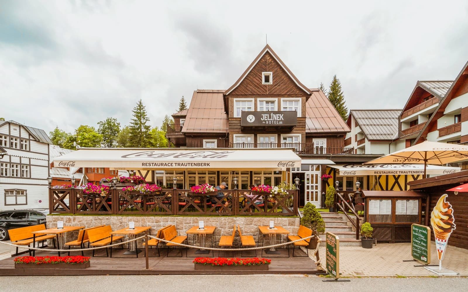 Czeskie Karkonosze: Špindlerův Mlýn w Hotelu Jelinek *** z obiadokolacją i relaksem w jacuzzi/saunie
Czeskie Karkonosze: Špindlerův Mlýn w Hotelu Jelinek *** z obiadokolacją i relaksem w jacuzzi/saunie