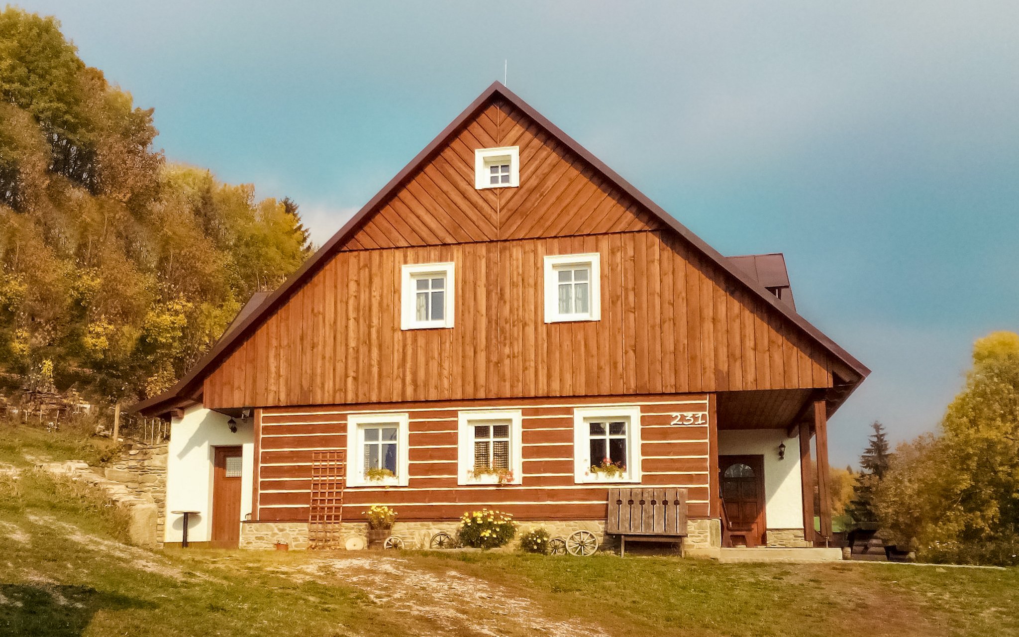 Karkonoski PN blisko granicy z Polską: W Chalupa Strážné z obiadokolacją + przechowalnia rowerów i salonik
Karkonoski PN blisko granicy z Polską: W Chalupa Strážné z obiadokolacją + przechowalnia rowerów i salonik