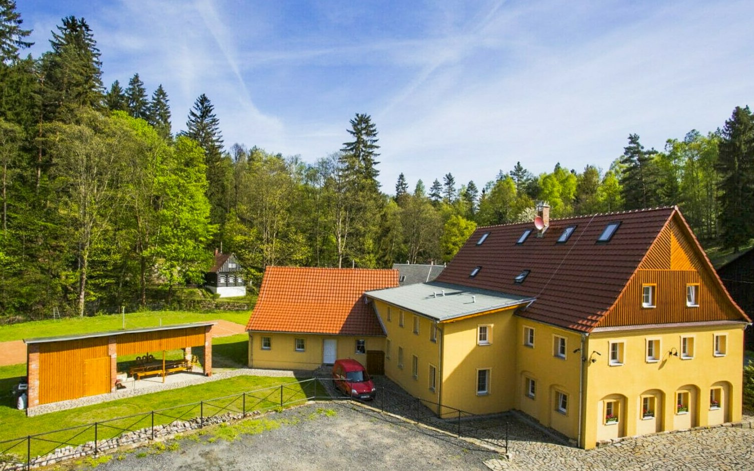 NP Czeska Szwajcaria w pobliżu zamku w Pensjonacie U Vyhlídky, pyszne śniadanie + obiadokolacje
NP Czeska Szwajcaria w pobliżu zamku w Pensjonacie U Vyhlídky, pyszne śniadanie + obiadokolacje