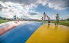Gigantyczna trampolina powietrzna, Hotel Obří Sud 