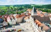 Historyczne centrum miasta Tábor w południowych Czechach