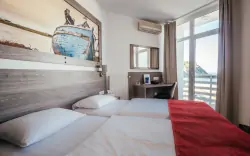 Pokoje, Hotel Barbara Piran Beach ***Superior, Słowenia