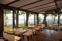 Restauracja, Hotel Alcest ***, Rewal, Morze Bałtyckie, Polska