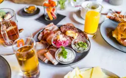 Restauracja, hotel butikowy Bruggwirt ****, Tyrol