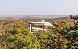 Šoproň: Hotel Szieszta z obiadokolacją, centrum wellness (basen, sauny) i wstęp do basenu Lövér