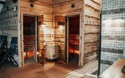 Wyjątkowy świat saun w Wellness Hotel Kolštejn (20 kroków)