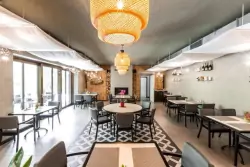 Restauracja, Hotel Mandát, Hradištko, Wełtawa, środkowe Czechy