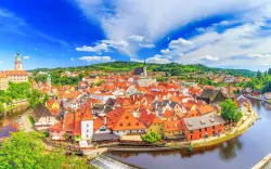 Czeski Krumlov i jego zabytki UNESCO