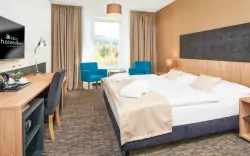 Pokój De Luxe, Spa Hotel Děvín ***, Mariańskie Łaźnie