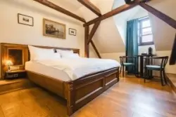 Pokój hotelowy,  Hotel Latrán ****, Český Krumlov, Czechy