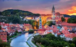 Piękny Czeski Krumlov zaledwie 5 minut spacerem od zabytkowego centrum w przytulnym Pensjonacie Hornička 