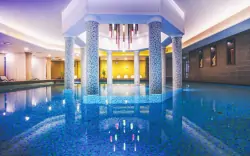 Bükfürdo: Caramell Premium Resort **** z nielimitowanym wellness (2000 m²), klubem dziecięcym i obiadokolacją