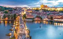 Praga w samym centrum miasta, 250 m od stacji metra w Hotelu Otar *** ze śniadaniem w formie bufetu