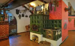 Restauracja, Pensjonat Borovanský mlýn, Czechy Południowe