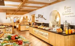Restauracja hotelowa, Hotel Lärchenhof ****, Katschberghöhe, Austria