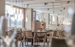 Restauracja, Hotel Walliserhof ****, Brand, Austria