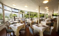 Restauracja z widokiem, Hotel Rely ***, Brenzone sul Garda, Włochy