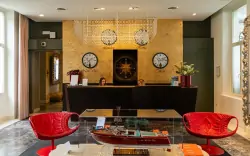 Recepcja, Hotel Araba Fenice ****, Iseo, północne Włochy