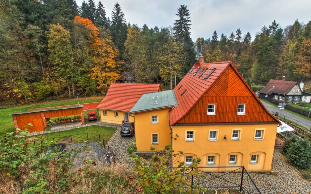 Pensjonat U Vyhlídky, Czeska Szwajcaria