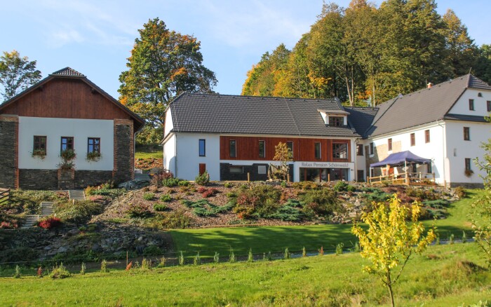 Niski Jesionik: Relax Pension Schönwald *** z obiadokolacją i wstępem do centrum wellness z saunami