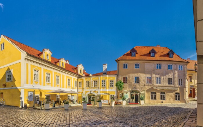 Czeski Krumlov w samym centrum: Luksusowy Hotel Bellevue **** ze śniadaniem, prywatną sauną i szampanem 