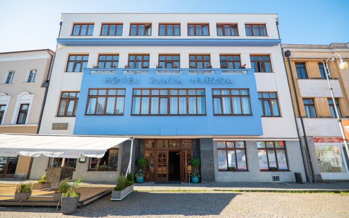 Litomyšl w historycznym centrum, zaledwie 550 m od Zamku w Hotelu Zlatá Hvězda **** z obiadokolacją