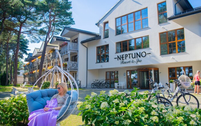 Morze Bałtyckie na plaży: Neptuno Resort & Spa **** z obiadokolacją, wellness bez limitu i zajęcia dla dzieci