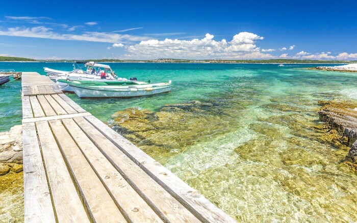 Chorwacja: Półwysep Istria zaledwie 200 m od plaży w Apartamentach Unija dla 3 do 5 osób z grillem
