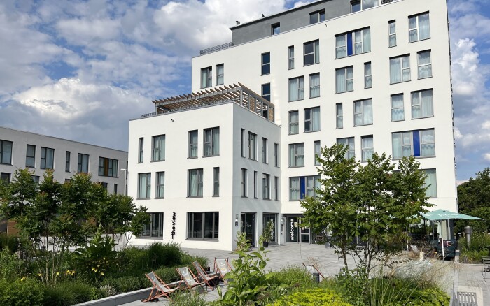 Wakacje w pobliżu Norymbergi i Erlangen: Apartament z aneksem kuchennym w The Place Herzogenaurach + śniadanie
