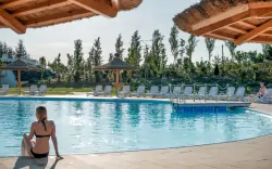 Basen zewnętrzny, MJUS Resort & Thermal Park ****, Körmend , Maďarsko