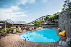 Basen zewnętrzny, Garda Hotel Forte Charme ****, Nago (TN), Włochy