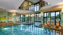 Kryty basen, Atlantic Terme Natural Spa & Hotel ***, Abano Terme (PD), Włochy