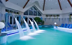 Basen kryty, Orchidea Hotel ****, Lipót, Węgry