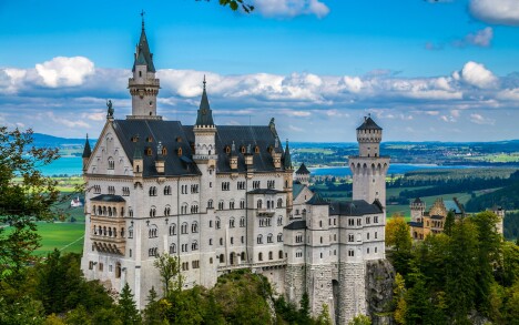 Zamek Neuschwanstein, Niemcy