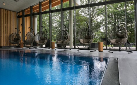 Wellness, Konsum Berghotel Oberhof, Las Turyński, Niemcy