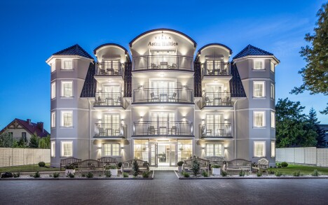 Villa Astra Baltica, Międzyzdroje, Morze Bałtyckie, Polska