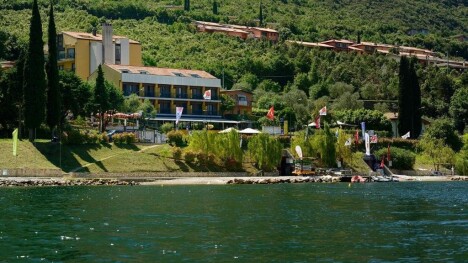 Hotel nad jeziorem, Hotel Sole ***, Malcesine, Włochy