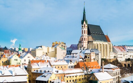 Czeski Krumlov to wspaniałe miasto z bogatą historią