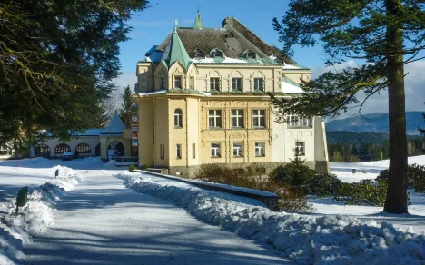 Kramářův zámek - Hotel Větrov ***, Góry Izerskie 