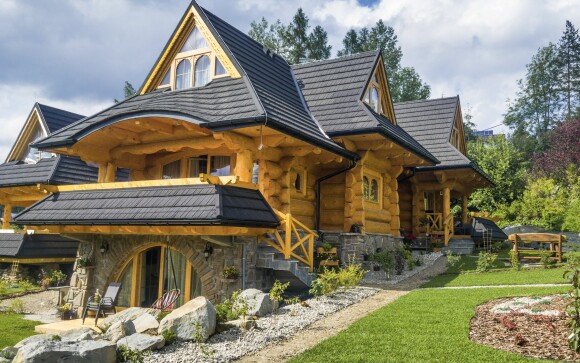 Drewniana chata, Przystań w Tatrach, Bukowina Tatrzańska