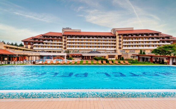 Hotel z basenem, Hunguest Hotel Pelion ***, Tapolca, Węgry