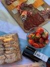Jedzenie, noCamp Štaindlův kopec, Rapšach, region Třeboň