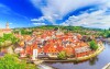 Czeski Krumlov i jego zabytki UNESCO