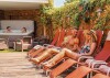 Taras z leżakami, Wellness Hotel Laroba ****, Alsóörs, Balaton, Węgry