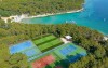 Korty tenisowe, Pine Beach Resort Pakoštane ***, Pakoštane, Dalmacja, Chorwacja