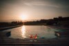 Napoje przy basenie, K-Triumf Resort ****, Velichovky, Czechy