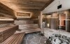 Drewniana sauna, Presulis Hideaway Apartments & Restaurant, Fiè allo Sciliar, Włochy
