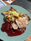 Potrawa na talerzu, Pensjonat Savisalo ***, Ramsau am Dachstein, Austria